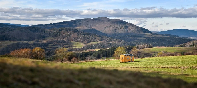 Tiny House met uitzicht