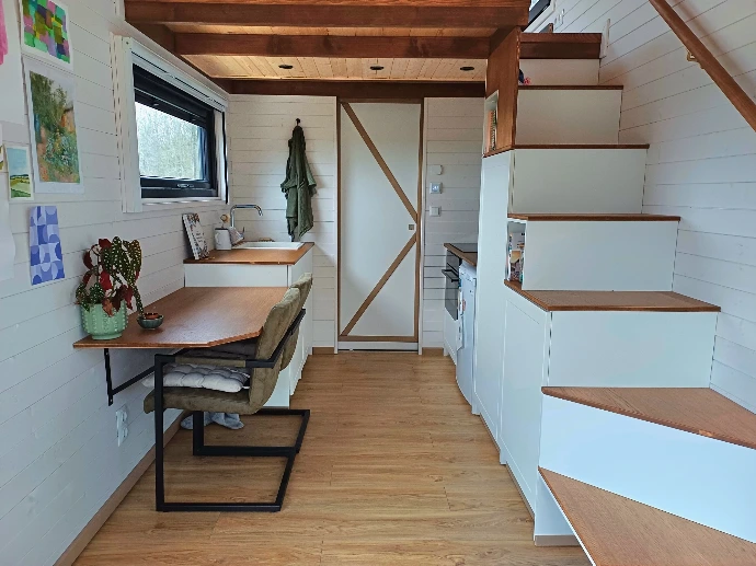interieur Tiny House Sunshine Dinieke
