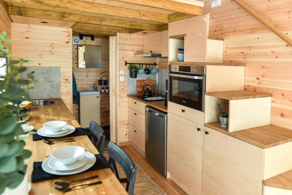 interieur Tiny House Sunshine