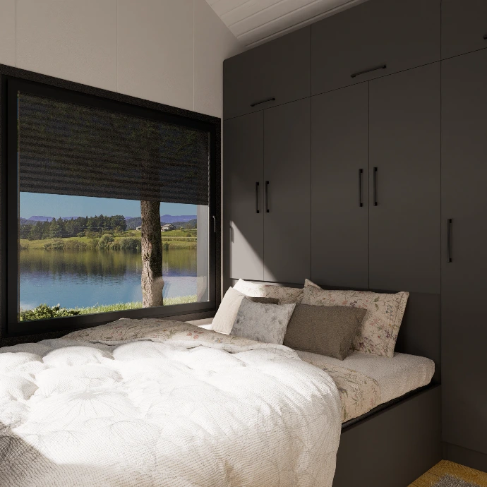 slaapkamer tiny house vanea