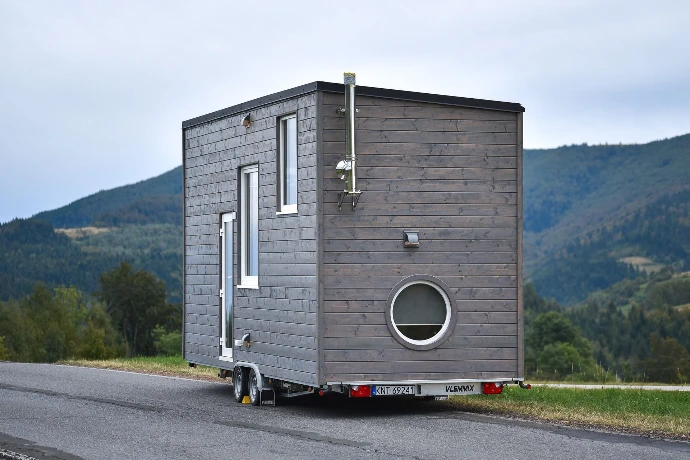 buitenkant tiny house elise