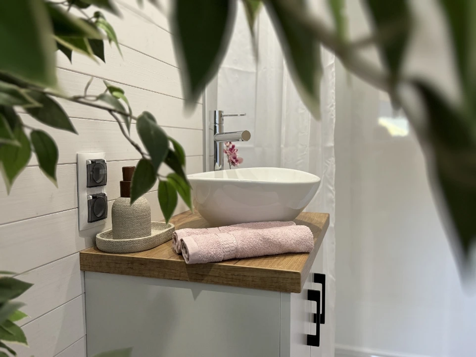 badkamer Tiny House Smile