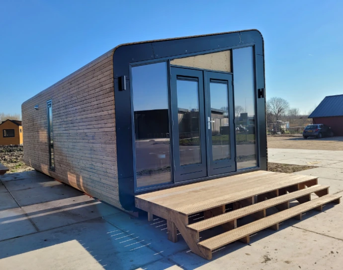tiny house little nature op het demopark