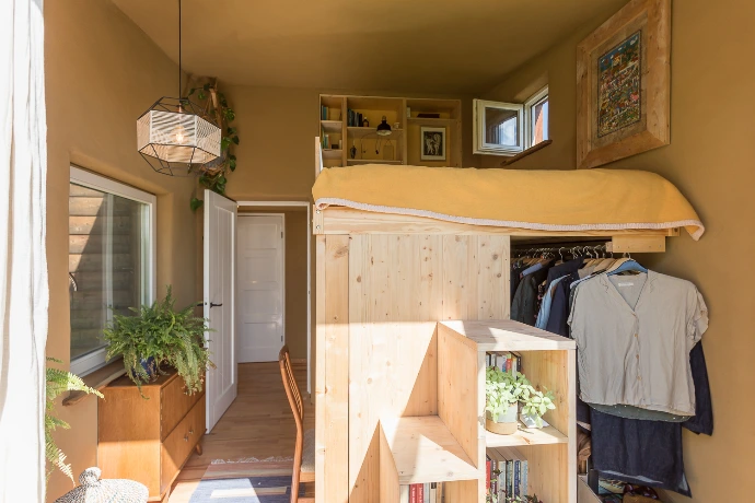 Interieur Tiny House Kolibrie